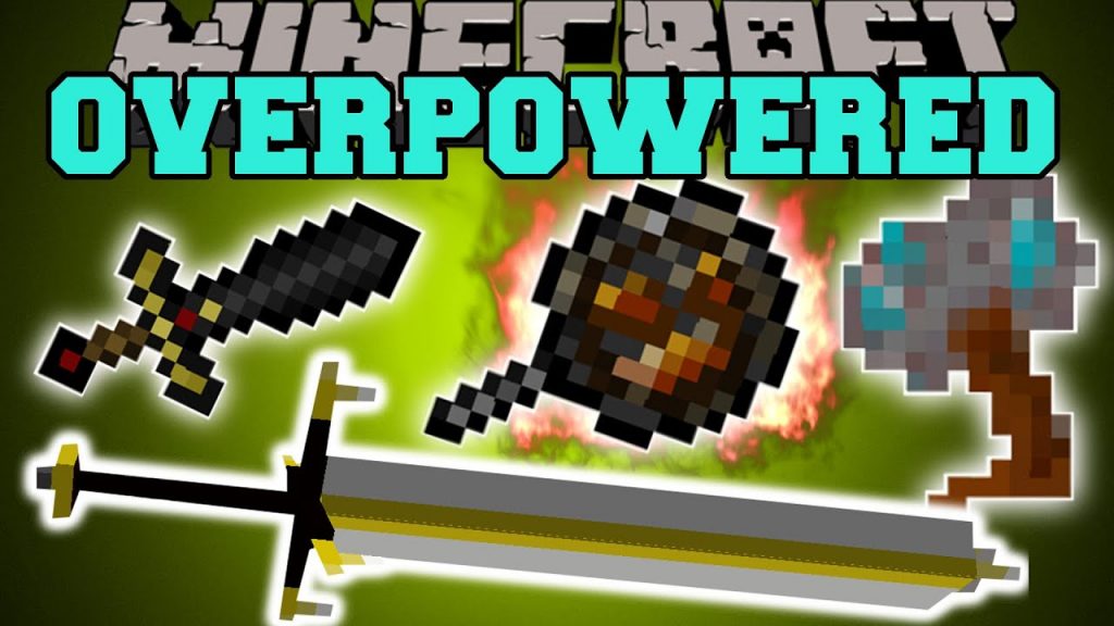 Over Powered Swords Addon  Minecraft PE Bedrock Addons